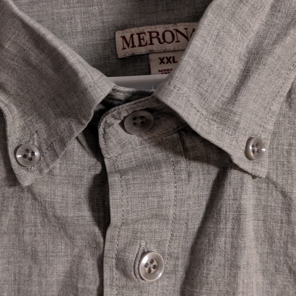 Gray Men's Shirt XXL - Picture 4 of 5